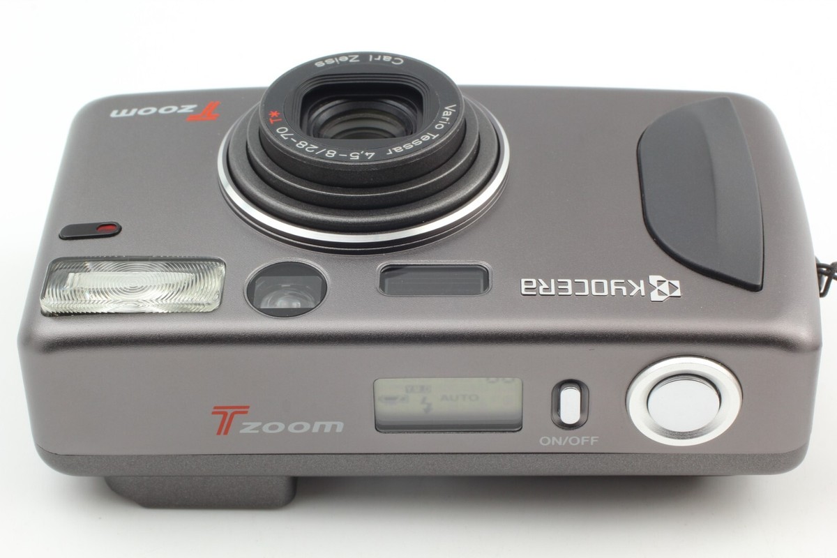Top Mint】 Kyocera T Zoom Yashica T4 T 4 Point Shoot 35mm