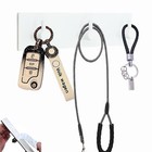 Key Holder for Wall 304 Stainless Key Hooks Adhesive Key Holder Wall Mount Ke...