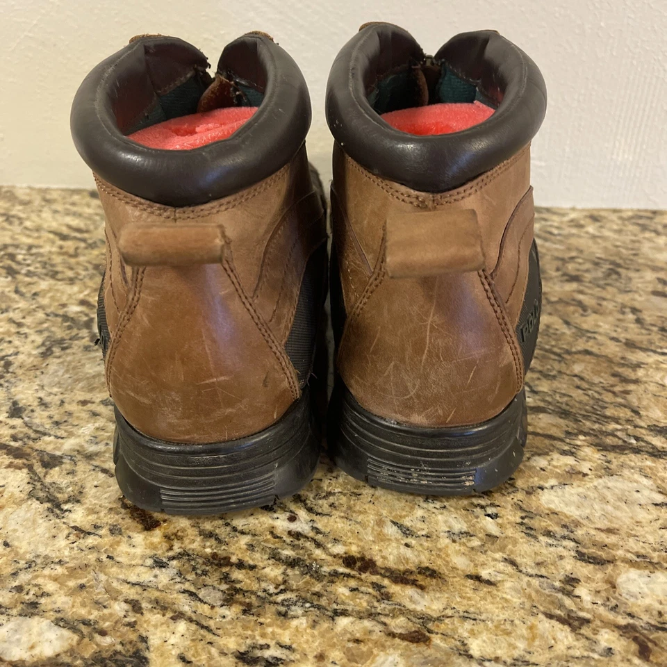 Polo Ralph Lauren Kewzip Leather Duck Boots Ankle Men’s Size 12D - Image 4 of 4