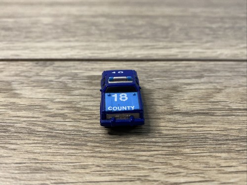 micro machines Police Car marked County number 18 - Picture 2 of 8
