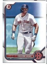 2022 Bowman Boston Red Sox Triston Casas Prospect card