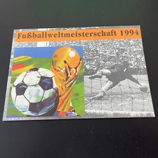 Klappkarte Fußballweltmeisterschaft 1994, Sonderstempel Essen 5.5.1994