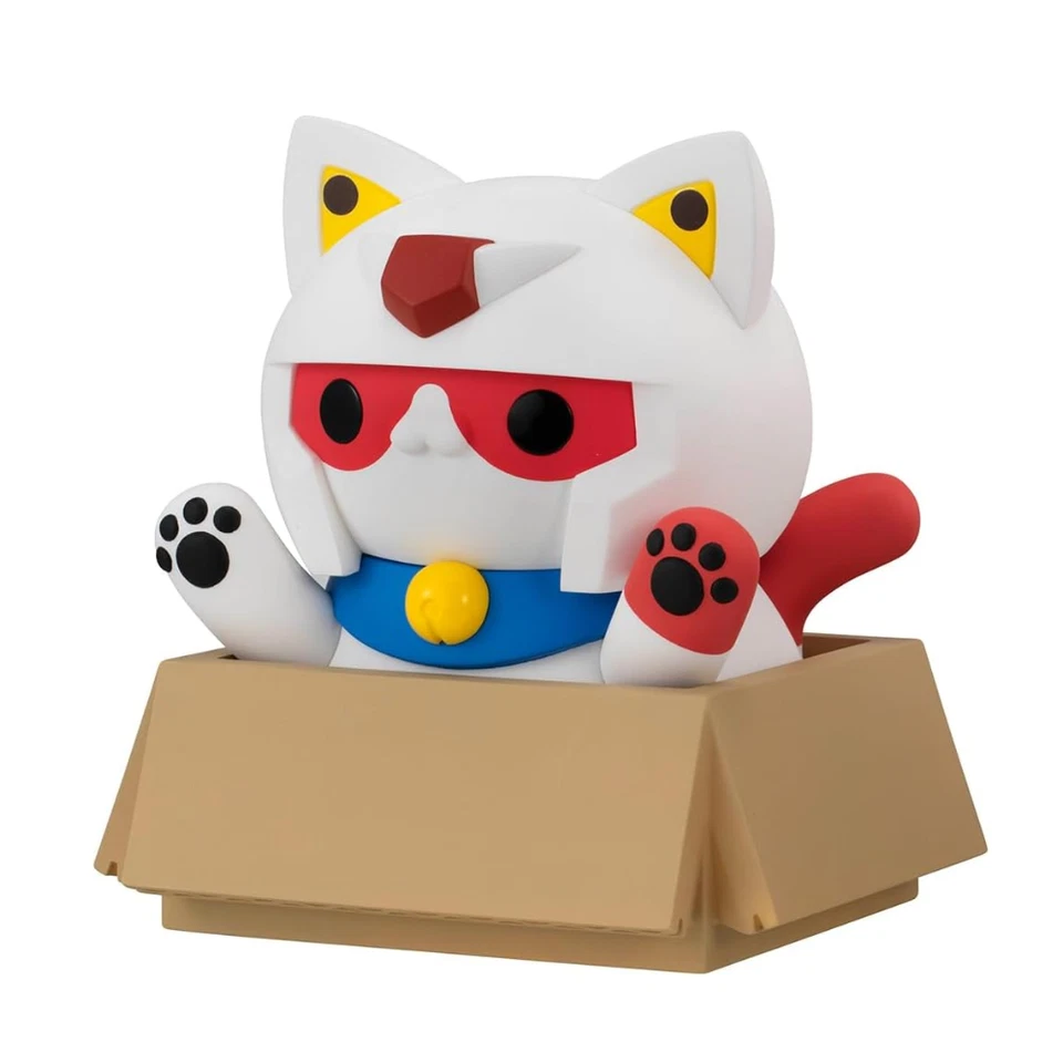 Traje Móvil MEGA CAT PROJECT Gundam Nyan Tomo Aprox. PVC prepintado de 5,1 pulgadas Foto 3 de 4