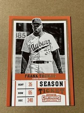 2017 Panini Contenders Draft Picks Base #8B Frank Thomas Black White
