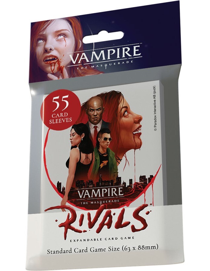 Vampire The Masquerade Rivals Library Deck Protector Card Sleeves (55)  RGS02172