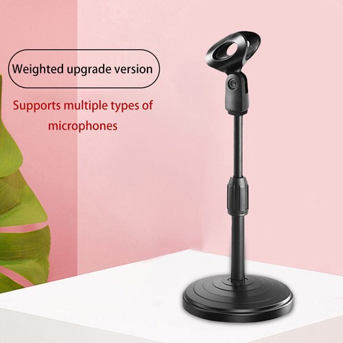 Desktop Table Desk Liftable Mic Microphone Stand with Clip Holder Mount Clamp uk - Picture 10 of 17