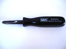 Vintage MIT Michigan Industrial Tool w/ Black Handle 4.75" Used For Carving Wood