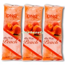 3x DND Spa Paraffin Wax Refill Premium 16fl.oz-453g Professional Wax Scent Peach