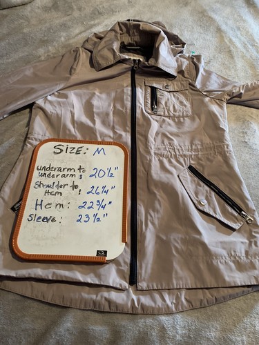 Nautica Raincoat Hoodie Womans Size M