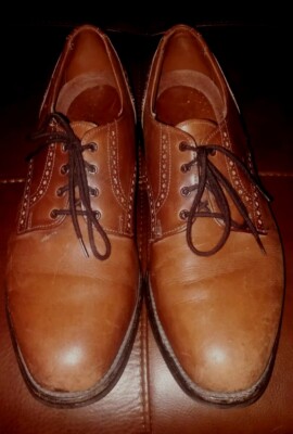 Allen Edmonds Corporate Casuals Oxford Brown Sz 10 Vintage Allen Edmonds Oakmont Men main image 3