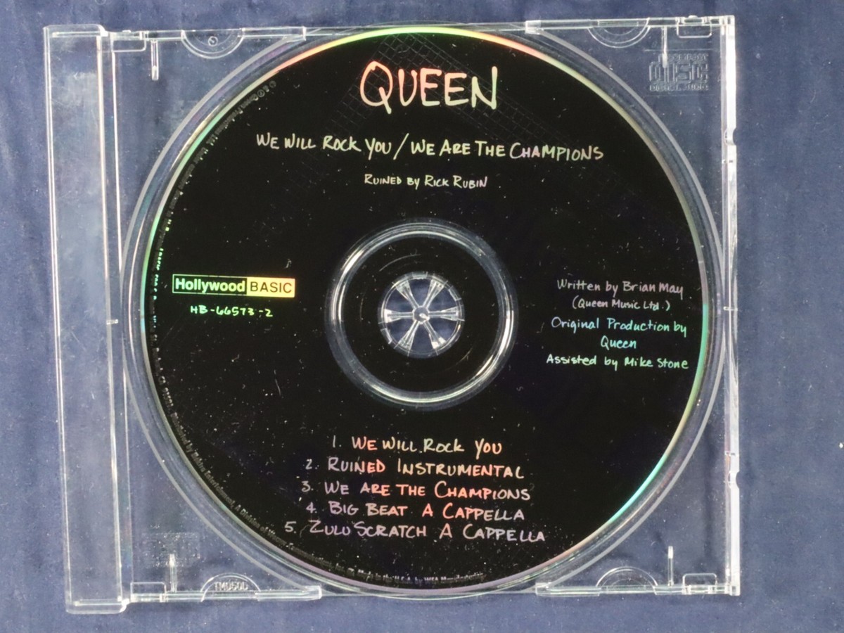 We Will Rock You/We Are the Champions: Rick Rubin by Queen {CD 