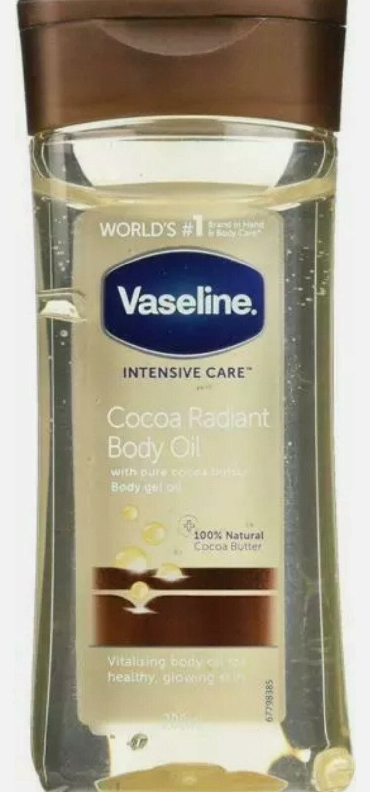 Vaseline Vaseline Intensive Care Cocoa Radiant Body Gel Oil, Ounce
