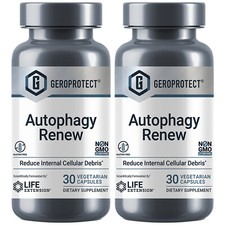 Life Extension Geroprotect Autophagy Renovar Longevidad AMPK energía celular 2X30