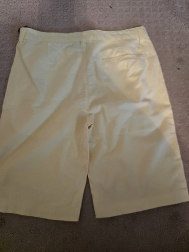 Nautica Chino Shorts Youth Size 16 Yellow - Picture 2 of 3