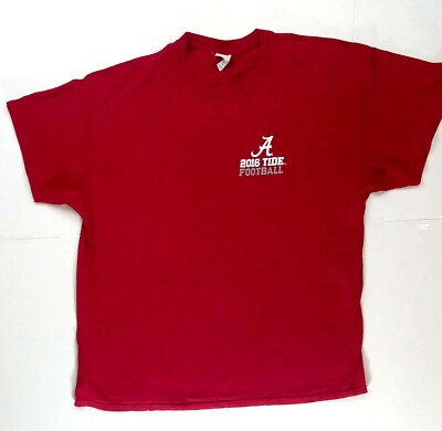 NCAA University Of Alabama 2016 Game Schedule ''Only Every Game Matters'' Shirt