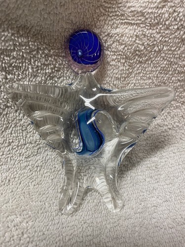 Schmidt Rhea Glass -ANGEL - Hand Signed - Excellent Condition - Picture 5 of 5
