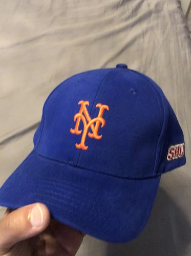 NY METS SGA BLUE BASEBALL CAP HAT 