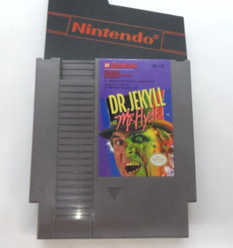 Complete in Box ~ Dr. Jekyll and Mr. Hyde (Nintendo Entertainment, 1989) CIB NES