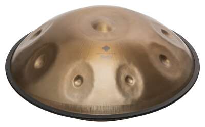 Edle Sela Harmony Handpan 300 Bb2 Amara aus rostfreiem Edelstahl mit Tragetasche