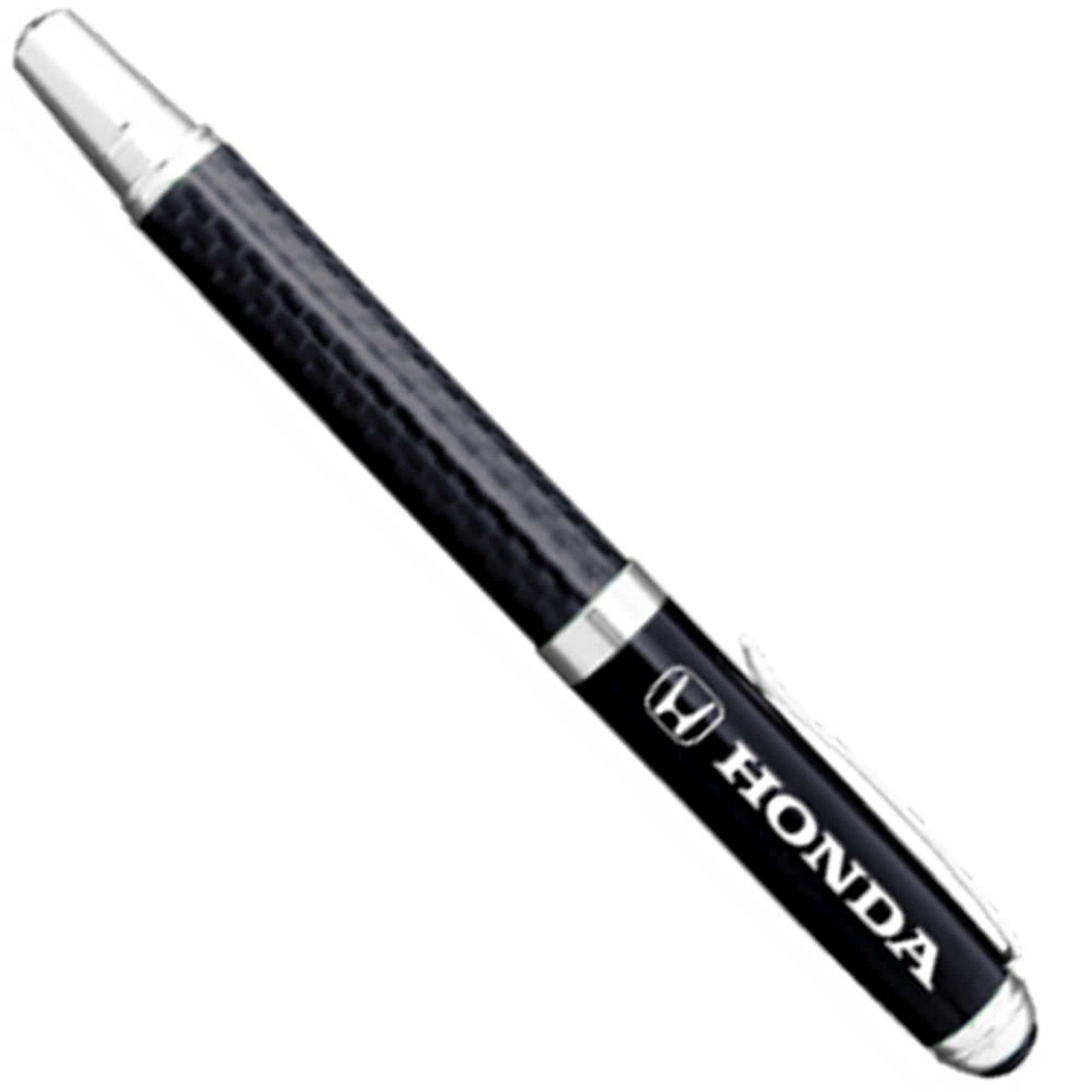 Honda Roller Ball Pen – Black Carbon Finish (Stainless Steel)