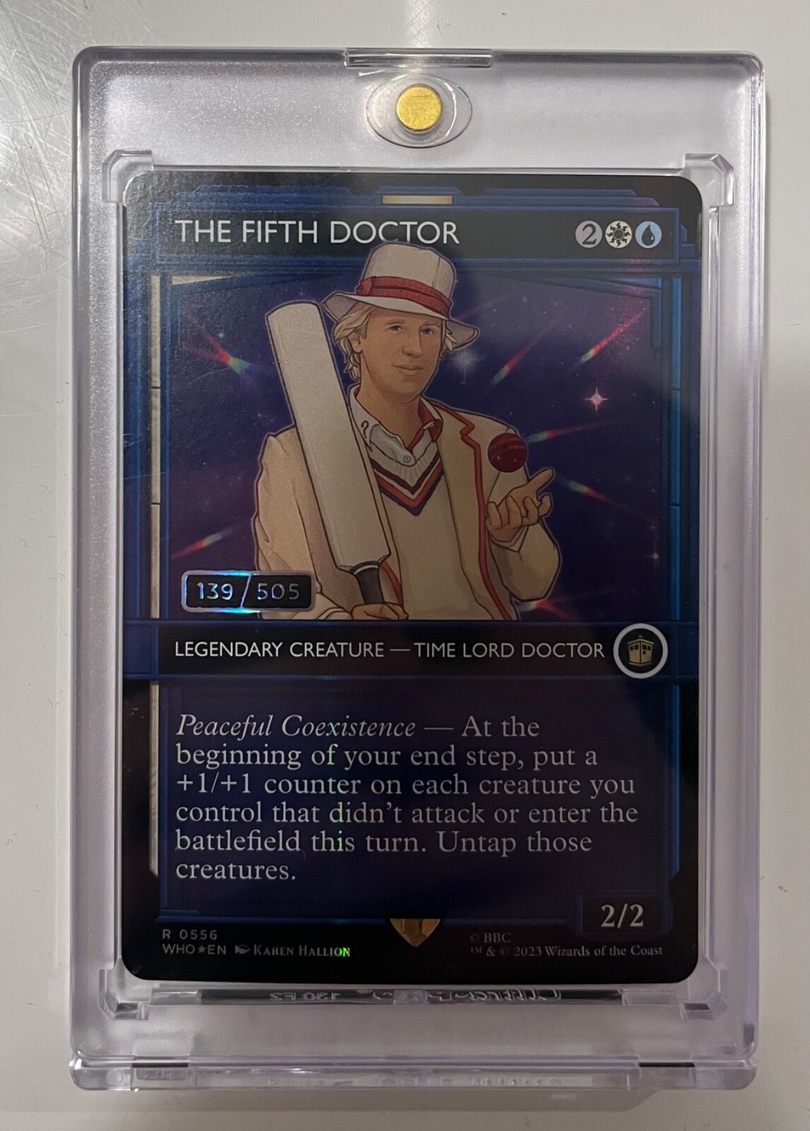 Magic The Gathering Doctor Who The Fifth Doctor Serialized 139/505