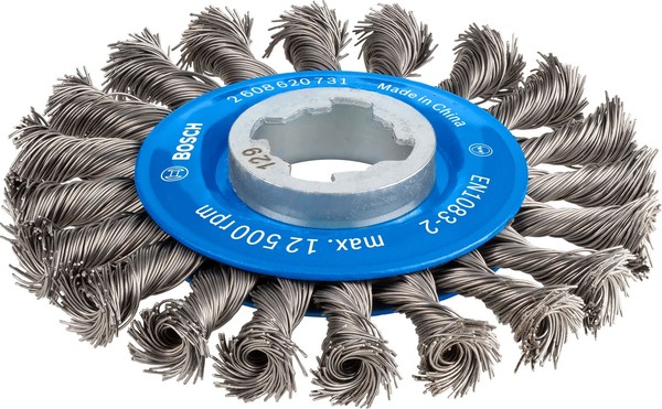 Bosch ScheibenbüRste X-LOCK Heavy For Metal Gezopft 115 Mm X 0,5 Mm X 12 Mm-image