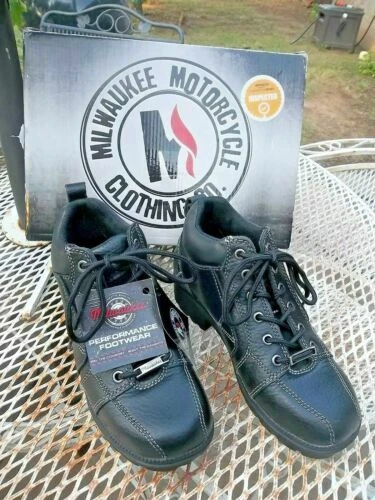 Sapato Preto 7 EUA botas de Moto e Esportes a Motor