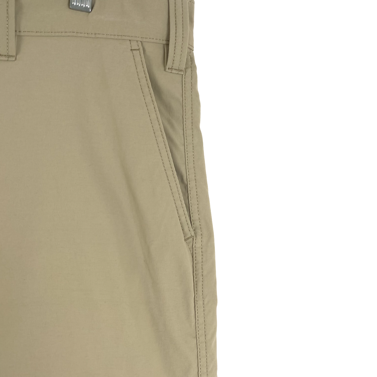 Eddie Bauer Travex Shorts Men's Size 38 Tan Outdoor Hiking Nylon