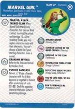 HEROCLIX X-Men House of X Team Up Card 020.04 MARVEL GIRL X-Men Themed Team