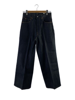 45rpm studio straight pants center press wide denim 28 IDG 