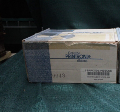 6 Rolls Printronix 107675-008 Line Matrix Bar Code/OCR P300 -Box of 6 - NEW