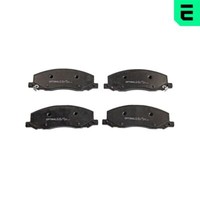 Optimal BP-12456 Bremsbelagsatz, Scheibenbremse FüR Bentley Opel Saab