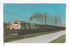 Single Railroad Playing Card "Chi Burl Northern, CBQ-17" Ballhagen Bk, Stand