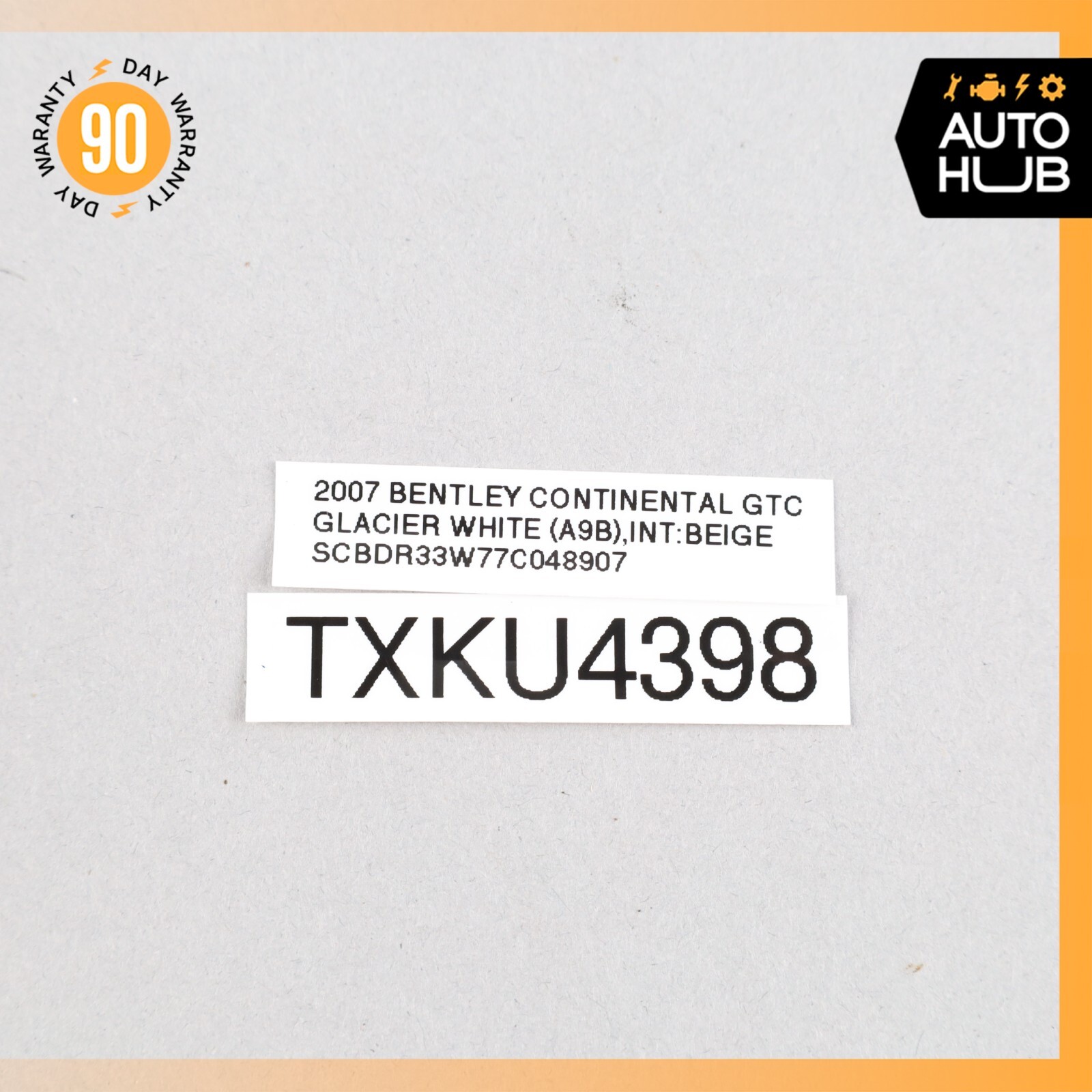 Bentley Continental GTC 6.0L Left Exhaust Gas Temperature Sensor OEM 60k