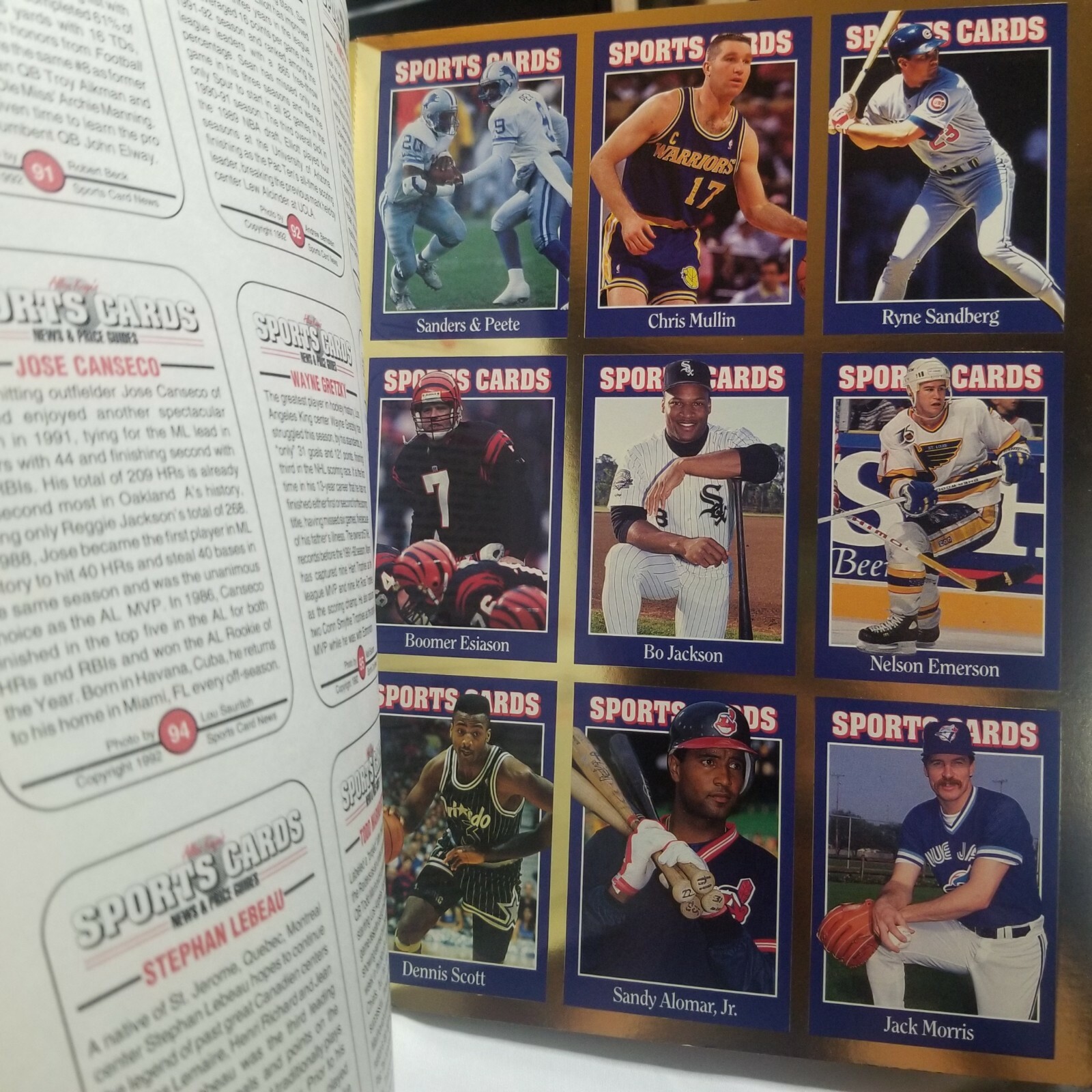 1992 Allan Kaye's Sports Cards Price Guide, Ken Griffey [SP] eBay