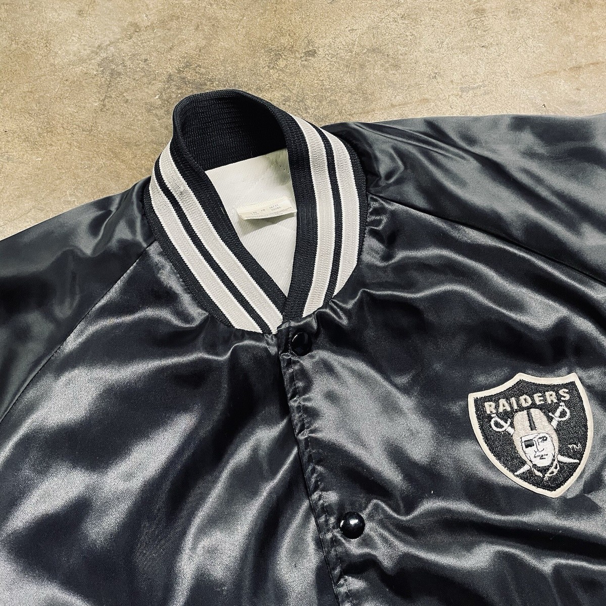 Vintage Chalk Line LA Raiders NWA Eazy-E Satin Bomber Jacket