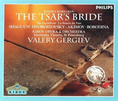    OPER   Nikolai Rimsky-Korsakov   DIE ZARENBRAUT   THE TSAR'S BRIDE   2CD