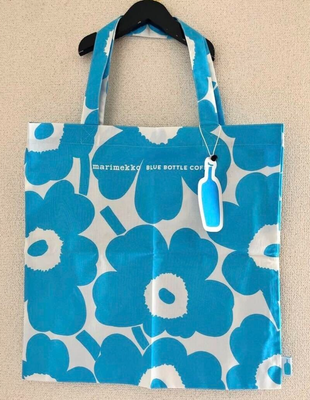 marimekko BLUE BOTTLE COFFEE ウニッコトート 第二弾！ブルーボトルコーヒーがマリメッコとコラボ【店内の様子も紹介
