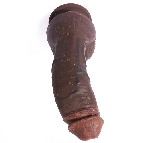 Thick-Dong-Liquid Silicone Realistic Huge Dildo-Cock Suction-Cup for Women US - Picture 5 of 7