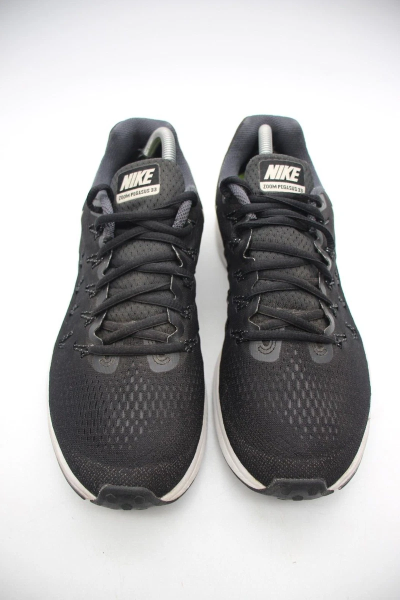 Nike zoom pegasus 33 black running shoes sales