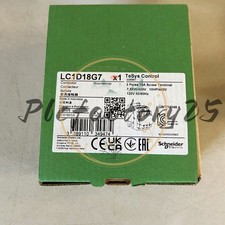 1PCS Brand New LC1D18G7 Schneider LC1D18-G7 Contactor 18A AC120V Fast Shipping