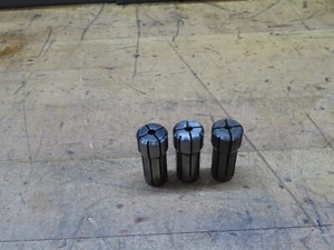 3pc mixed brands 1/8" DA200 collets