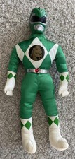 Vtg Green Ranger Plush Mighty Morphin Power Rangers 1994 plastic Head 17  90s