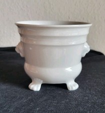 Seltmann-Weiden Friesentopf Blumentopf &Uuml;bertopf mit F&uuml;&szlig;chen Topzustand