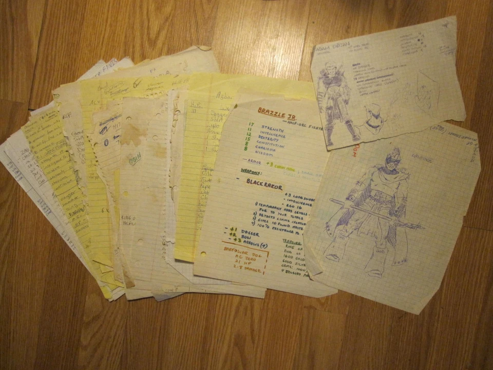 Vintage, complete Advanced Dungeons & Dragons kit, 1980's - Image 2 of 3