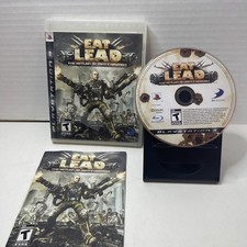 Eat Lead: The Return of Matt Hazard (Sony PlayStation 3, 2009) MANUAL INCLUDED 
