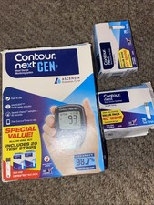 CONTOUR NEXT GEN  FULL KIT + 70 TEST STRIPS EXP 2027 Plus One Box Free