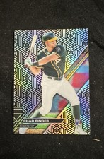 2017 Topps High Tek - Chad Pinder #HT-CP Pattern 2 Blackout (RC)