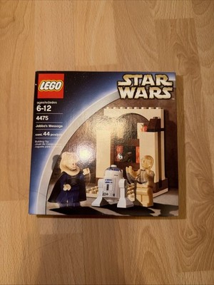 Sealed LEGO Star Wars: Jabba's Message w/C-3PO, R2-D2 & Bib Fortuna 44pcs (4475)