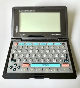 Organizzatore Vintage Edutec Database 8832 (32KB), Retro Databank/PDA